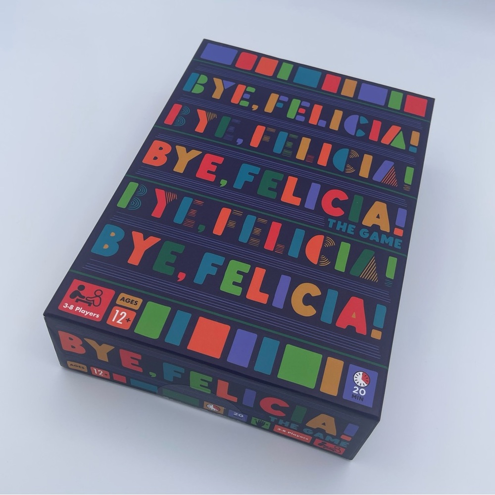 Bye Felicia Party Game NEW Sealed Funny Fast-Paced Board Game for Groups